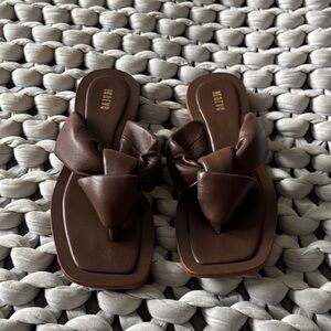 Maeve Dark Brown Women's Sandals